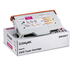 Lexmark C510 Magenta Toner Cartridge (3000 Page Yield) (20K0501)