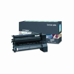 Lexmark C770/C772/X772 Black High Yield Toner Cartridge (10000 Page Yield) (C7702KH)