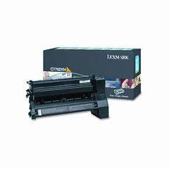 Lexmark C770/C772/X772 Yellow High Yield Toner Cartridge (10000 Page Yield) (C7702YH)