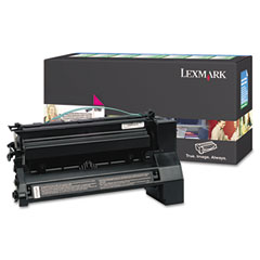 Lexmark C782/X782 Magenta Return Program Extra High Yield Toner Cartridge (15000 Page Yield) (C782X4MG)