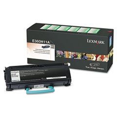 Lexmark E360/E460 Return Program High Yield Toner Cartridge (9000 Page Yield) (E360H11A)