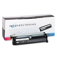 Media Sciences MDA23K Black Toner Cartridge (4500 Page Yield) - Equivalent to QMS 1710517-005