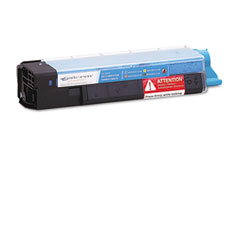 Media Sciences MDAK5855C-SC-NA Cyan Toner Cartridge (2000 Page Yield) - Equivalent to Okidata 43381903
