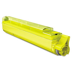 Media Sciences MDAMSOK96Y-HCNA Yellow Toner Cartridge (15000 Page Yield) - Equivalent to Okidata 42918901