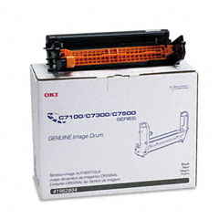 Okidata C7100/7550 Black Imaging Drum Unit (30000 Page Yield) (TYPE C4) (41962804)
