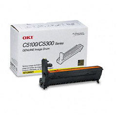 Okidata C5100/5510 Yellow Imaging Drum Unit (15000 Page Yield) (TYPE C6) (42126601)
