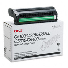 Okidata C5100/5510 Black Imaging Drum Unit (15000 Page Yield) (TYPE C6) (42126604)