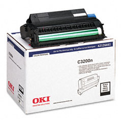 Okidata C3200N Black Drum Unit (TYPE 6) (15000 Page Yield) (42126661)