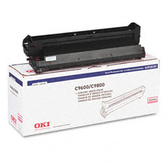 Okidata C9600/9850 Magenta Drum Unit (42000 Page Yield) (TYPE C7) (42918102)