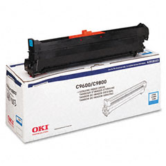 Okidata C9600/9850 Cyan Drum Unit (42000 Page Yield) (TYPE C7) (42918103)