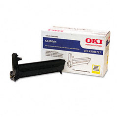 Okidata C5550/6150 Yellow Drum Unit (20000 Page Yield) (43381717)