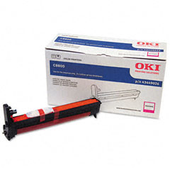 Okidata C8600/C8800 Magenta Imaging Drum Unit (20000 Page Yield) (43449026)