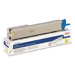 Okidata C3400/C3530/C3600 Yellow Toner Cartridge (2000 Page Yield) (43459301)