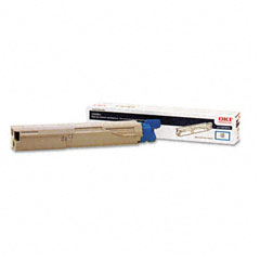 Okidata C3400/C3530/C3600 Cyan Toner Cartridge (1000 Page Yield) (43459403)