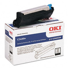 Okidata C3400/C3530/C3600 Black Imaging Drum Unit (15000 Page Yield) (43460204)
