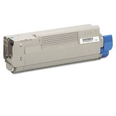 Okidata C6150/MC-560 Cyan Toner Cartridge (6000 Page Yield) (43865719)