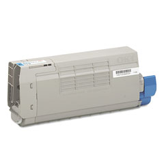 Compatible Okidata C810/830 Cyan Toner Cartridge (8000 Page Yield) (TYPE C14) (44059111)