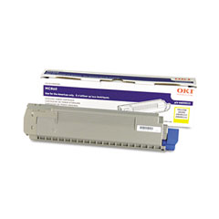 Okidata MC-860 Yellow Toner Cartridge (10000 Page Yield) (44059213)