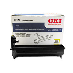 Okidata C711 Yellow Drum Unit (20000 Page Yield) (TYPE 16) (44318501)