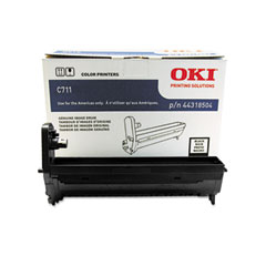 Okidata C711 Black Drum Unit (20000 Page Yield) (TYPE 16) (44318504)