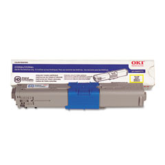 Okidata C310/MC950 Yellow Toner Cartridge (3000 Page Yield) (TYPE 17) (44469701)
