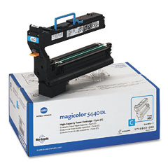 Konica Minolta Magicolor 5440/5450 Cyan Toner Cartridge (12000 Page Yield) (1710602-008)