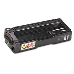 Compatible Ricoh Aficio SP-C220/240 Cyan Toner Cartridge (2000 Page Yield) (TYPE 220) (406047)