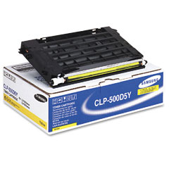 Samsung CLP-500/550 Yellow Toner Cartridge (5000 Page Yield) (CLP-500D5Y/XAA)