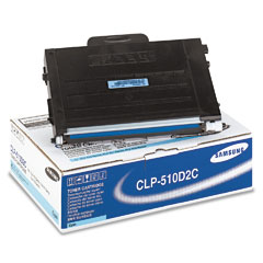 Samsung CLP-510/515 Cyan Toner Cartridge (2000 Page Yield) (CLP-510D2C)