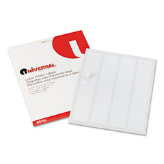 Universal White Laser Printer Labels (1/2 x 1-3/4)in (2000/PK) (80110)