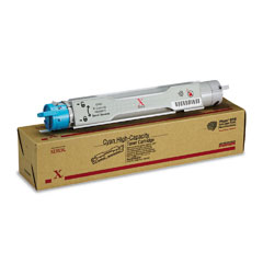 Tektronix-Xerox Phaser 6250 Cyan High Capacity Toner Cartridge (8000 Page Yield) (106R00672)