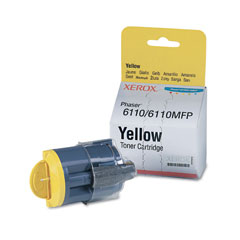 Xerox Phaser 6110/6220 Yellow Toner Cartridge (1000 Page Yield) (106R01273)