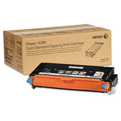 Xerox Phaser 6280 Cyan Standard Capacity Toner Cartridge (2200 Page Yield) (106R01388)