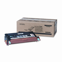 Xerox Phaser 6180 Cyan High Capacity Toner Cartridge (6000 Page Yield)